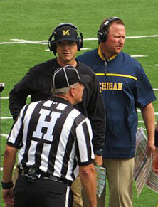 Michigan Coach Jim Harbaugh